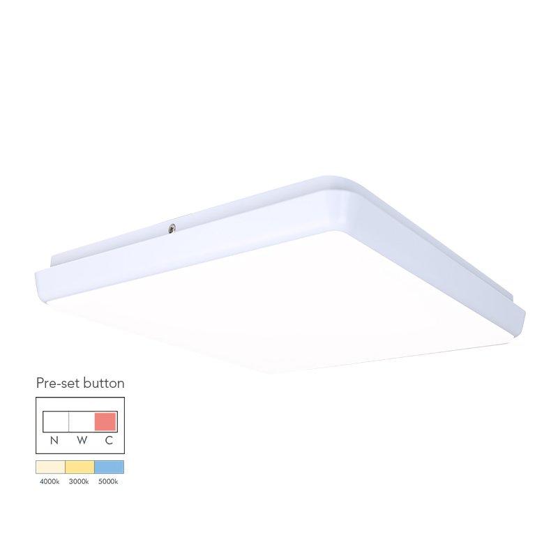 12W Square Dimmable LED Ceiling Lamp