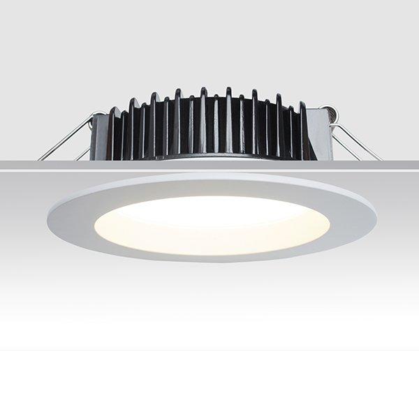 CCT Changeable By Switch Aluminum 9W Dimmable LED Downlight
