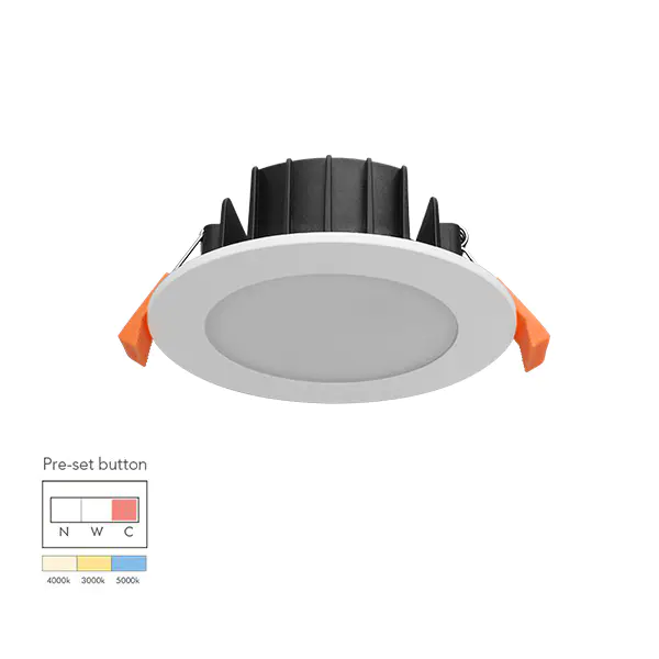 Thinner Profile 8W Flat Integrated Multi Downlight