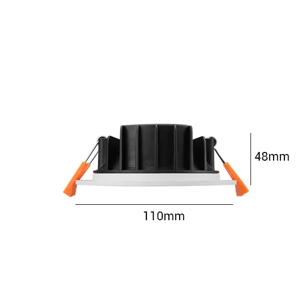 Smart Control Thinner Profile 8W Flat Integrated Multi Downlight