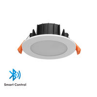 Smart Control Thinner Profile 8W Flat Integrated Multi Downlight