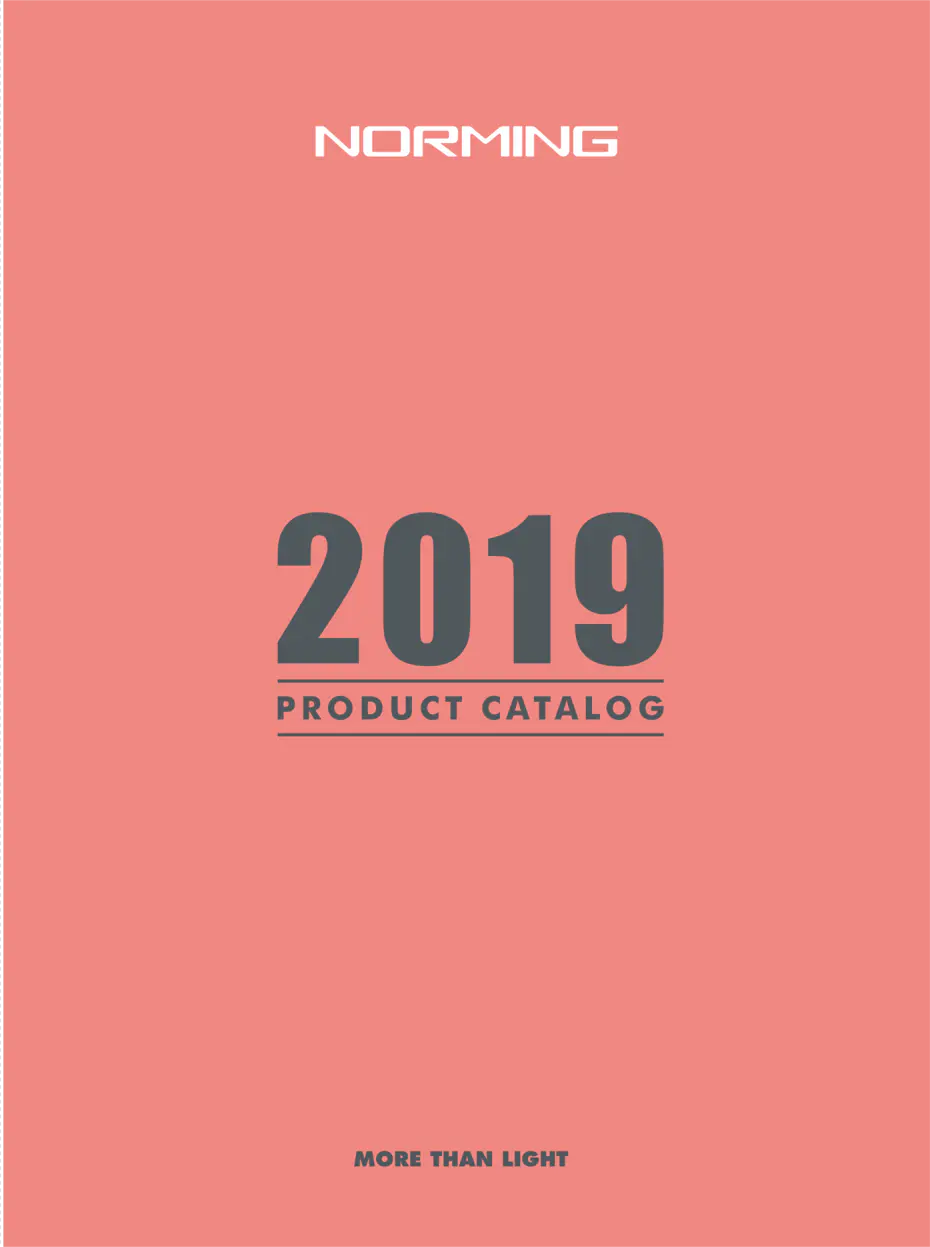 2019 Norming Product Catalogue