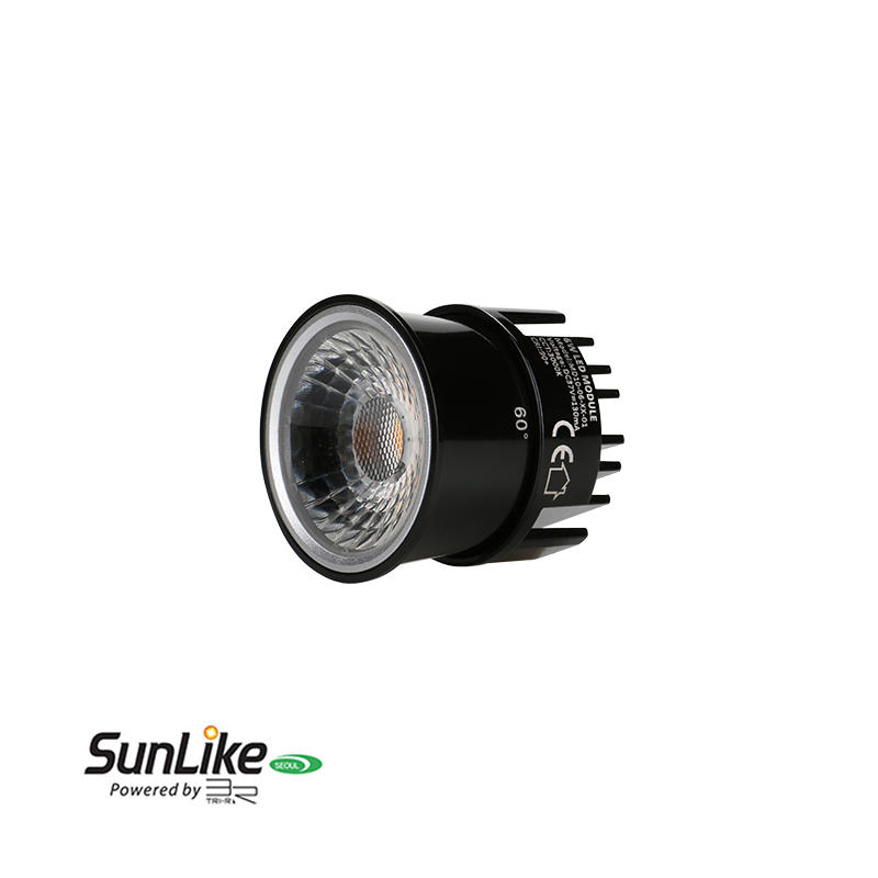 High Efficiency Lens  6W Sunlike COB LED MR16 Module