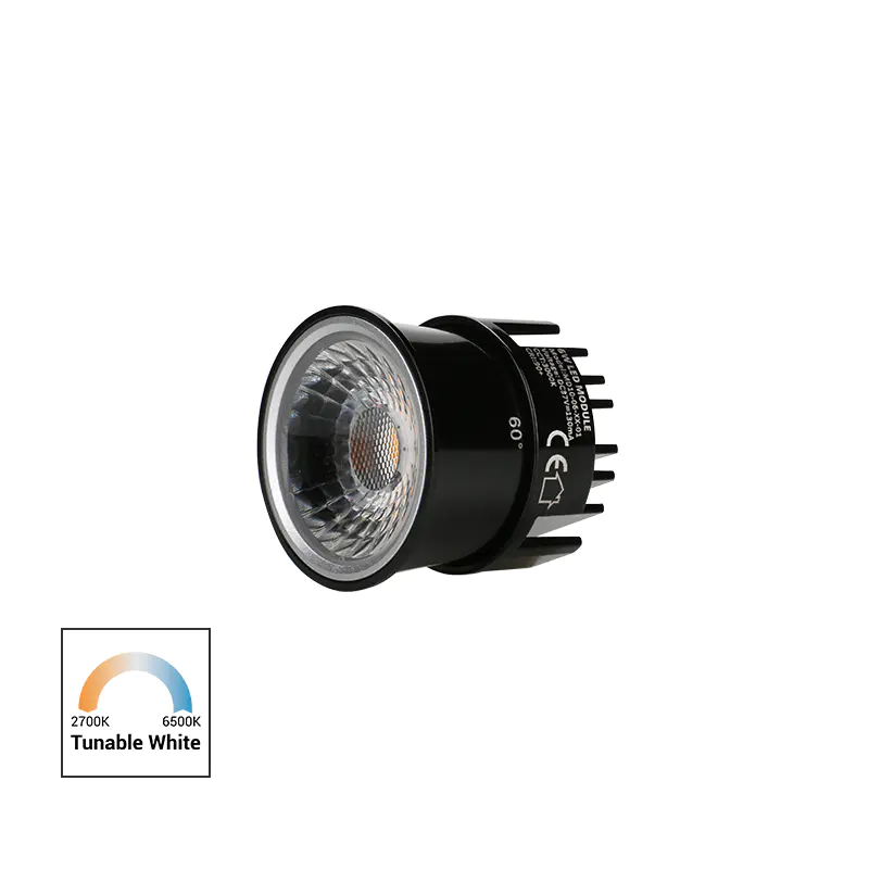 High Efficiency Lens 6W Tunable White COB LED MR16 Module