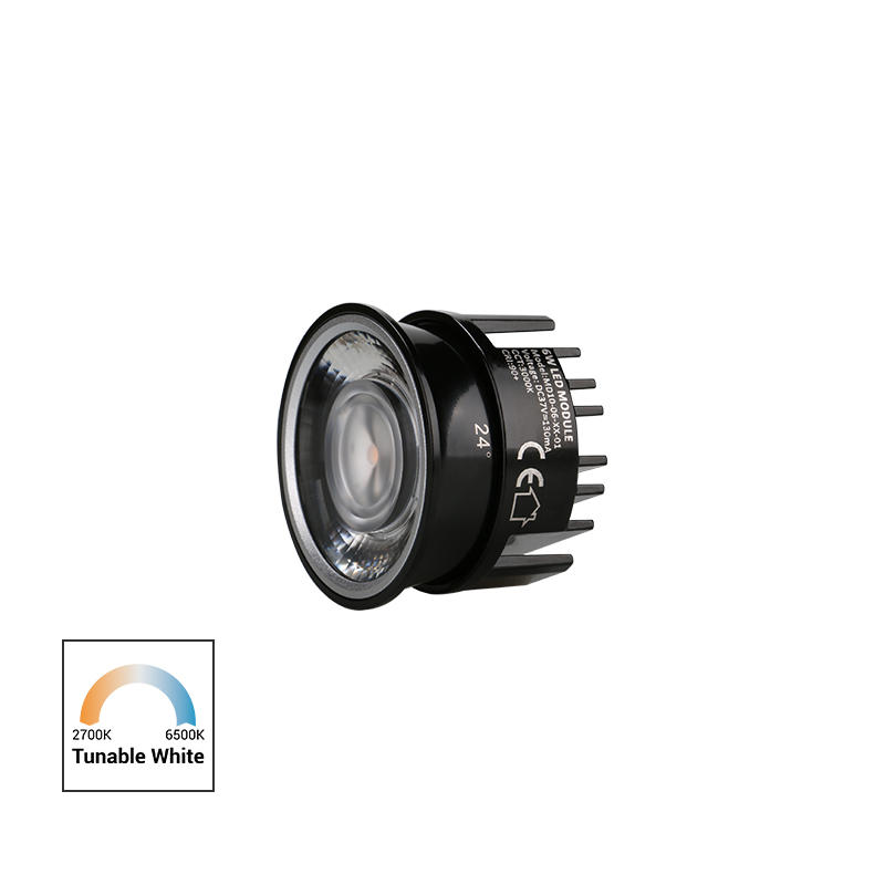 Low Profile Lens 6W Tunable White COB LED MR16 Module