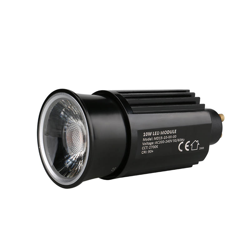 High Efficiency Lens 10W GU10 COB LED MR16 Module