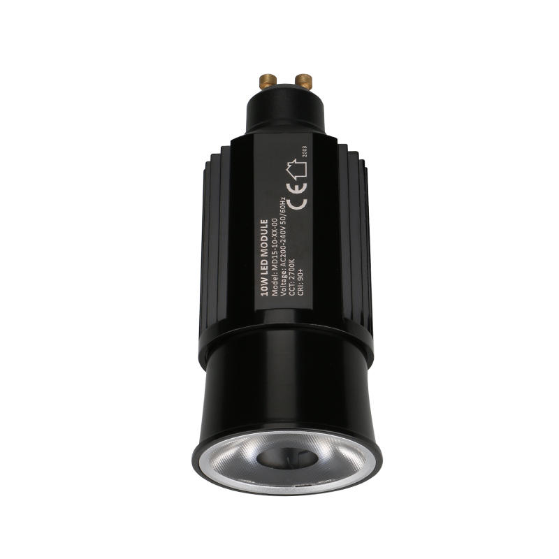Anti-glare Lens 10W GU10 COB LED MR16 Module