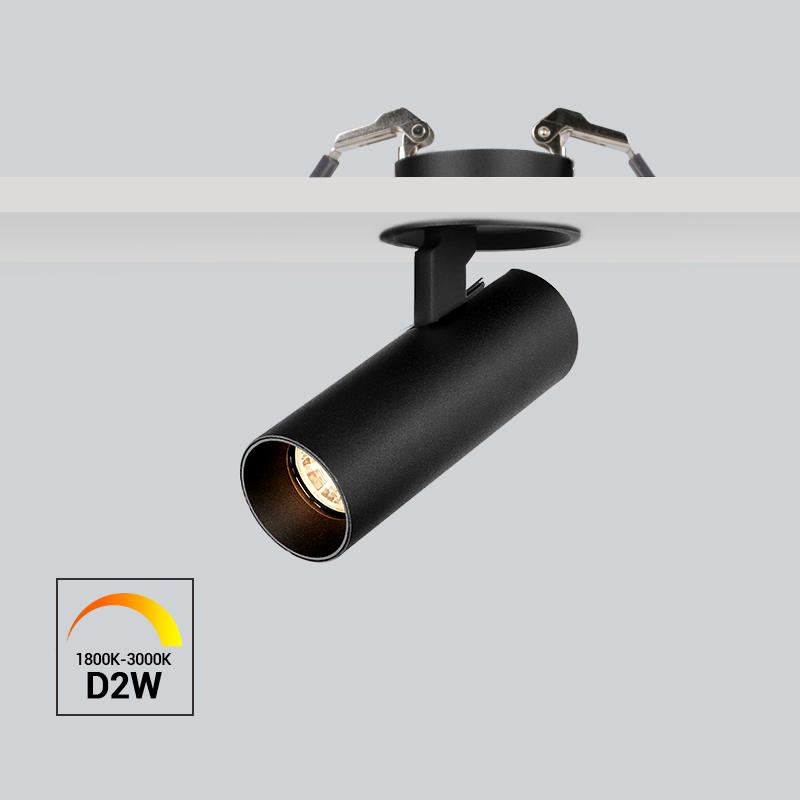 Dim to warm 10W Flicker free dimmable recessed spot light